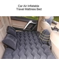 thumbnail image 4 of Car Air Mattress Travel Bed Moisture-proof Inflatable Mattress Air Bed Car Back Seat Sofa For Car Interior With Air Pump, 4 of 5
