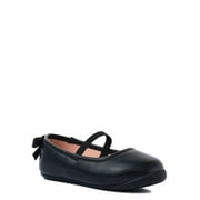 Wonder Nation Baby Girl Ballet Flat Shoes, Sizes 2-6