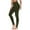 AA-Army Green, variant on 90 Percent off Clearance Sale, Leggings for Women High Waisted Butt Lifting Yoga Pants Fashion Leopard Print Tights Casual Tummy Control Workout Legging Pants Red L