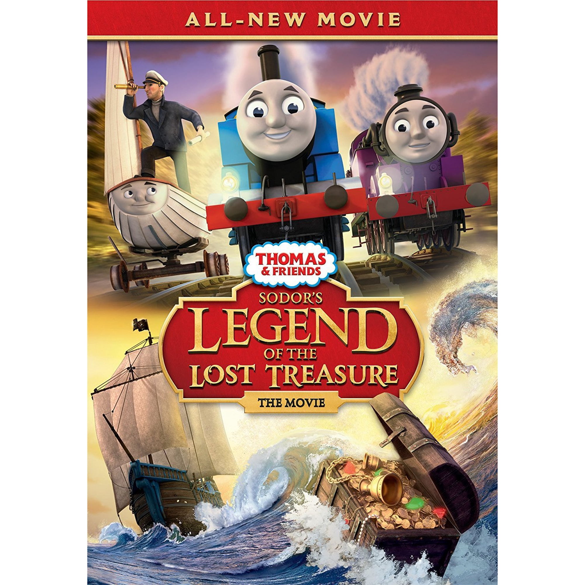 Thomas and Friends: Sodor's Legend of the Lost Treasure - The Movie (DVD)