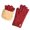 01_Red, variant on GPOECD Winter Gloves Men Knitted Touchscreen Thickened Windproof Outdoor Cold Proof Warm Mittens