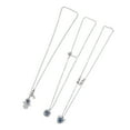 thumbnail image 4 of Dainty Collier, 3pcs Mauvais Oeil Collier Colliers Collier Pendentif Performance Fiable, 4 of 12