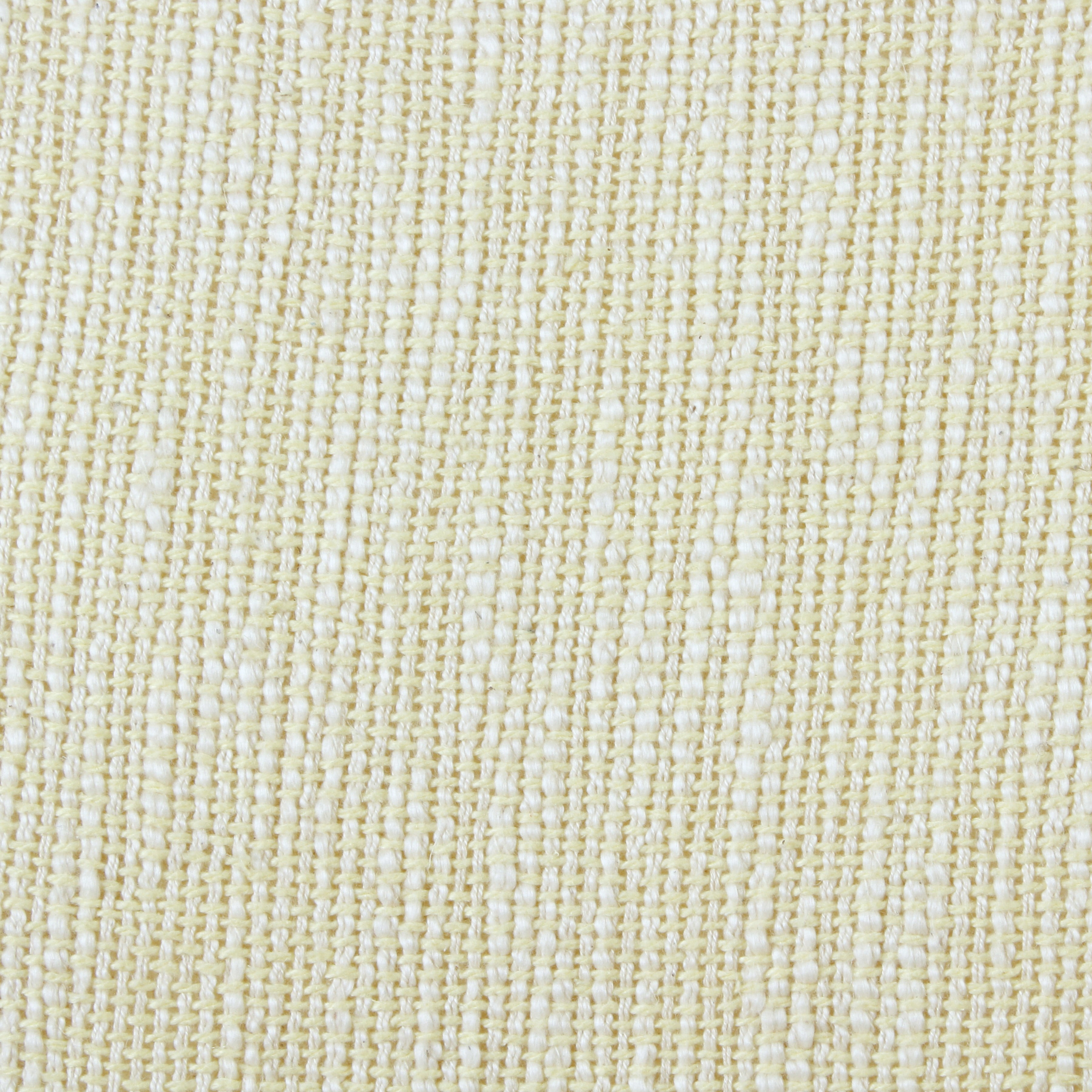 Ox Bay Bennett 20" x 20" Yellow/Ivory Solid Fringed Cotton Adult Decorative Throw Pillow Cover