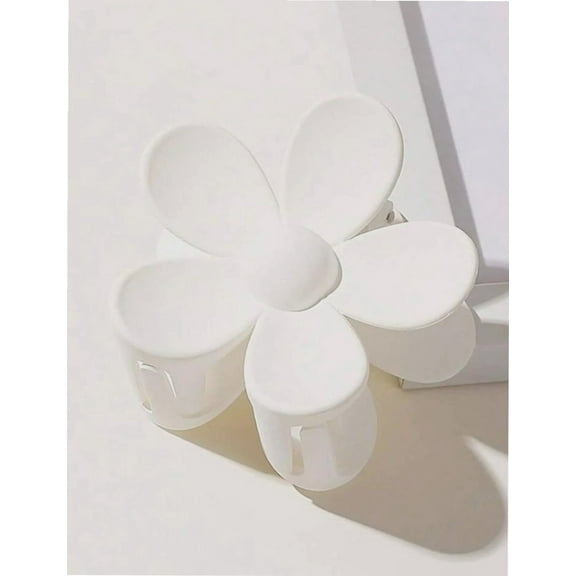 2 pcs Flower Hair Clips, Medium/large Hair Claw Clips for Women, Fashion Geometric Big Hair Claw.