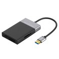 thumbnail image 2 of Lector de tarjetas de memoria múltiple 6 en 1 HUB de 2 puertos USB 3.0 a tarjeta XQD/TF/Secure Digital Barbie Nuevos Originales, 2 of 9