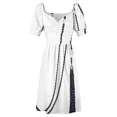 thumbnail image 5 of Black Pearls Sleeveless Dress womans clothing Dress vintage Woman clothes, 5 of 6