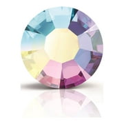 144Pcs (SS16 4mm) Crystal AB | Preciosa Maxima Glass Flatback Hotfix Rhinestones