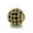 B Black CZ, variant on MATROOY 5Pcs Copper Micro Pave Grade AAA CZ European Round Spacer Beads For Diy Jewelry-D Black CZ