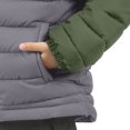 thumbnail image 3 of Trespass - Chaqueta acolchada modelo Oskar infantil (Musgo), 3 of 3