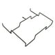 thumbnail image 1 of Garbage Bag Rack, Portable Thickened Camping Trash Rack Easy To Carry  For Home Kitchen ANGGREK Camping Trash Rack, 1 of 8