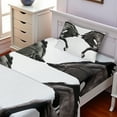 thumbnail image 2 of Ambesonne Vintage Fitted & Top Sheet Set with Sham, Abstract Horse, Brown Sage Green, 2 of 5