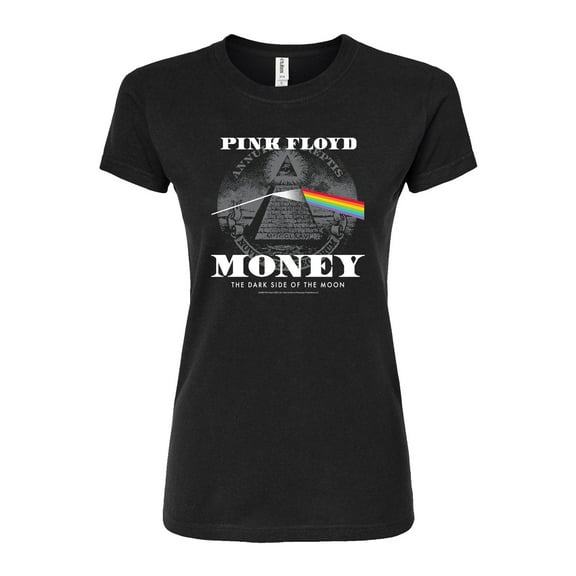 Pink Floyd - Money Prism - Juniors Fitted Graphic T-Shirt
