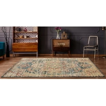 United Weavers Storybrooke Wellington Distressed Multi Woven Olefin/Frieze Area Rug or Runner