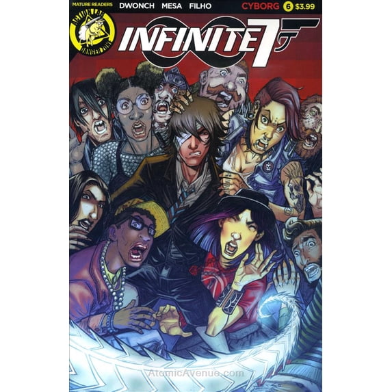 Infinite Seven #6A VF ; Action Lab Comic Book