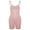 Pink, variant on Plus Size Open-Bust Shapewear Tummy Control Mid-Thigh Bodysuit, High-Waist Thigh Slimmer, Shapewear for Women