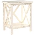 thumbnail image 5 of Safavieh Tremont Pine Wood End Table in Ivory, 5 of 5