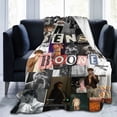 thumbnail image 2 of Super Soft Flannel Throw Benson Boone Blanket 40"X30" For Bed, Sofa, Camping, Cold Cinema Or Travel,Gift For Your Family And Friend, 2 of 5