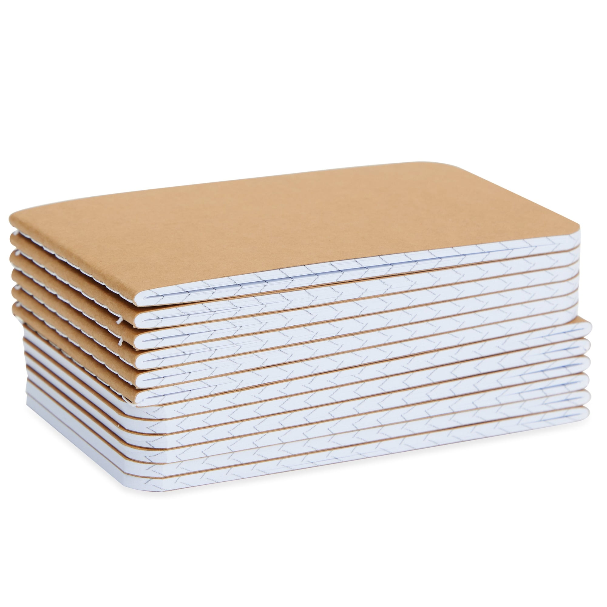  12pcs Inspirational Notepads Kraft Paper Notebooks Small  Pocket Notepads ,64 Pages Mini Notebooks Bulk for Party School Office Home  Coworkers Travel Gift Present Supplies (12pcs-6styles, Brown) : Office  Products