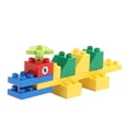 thumbnail image 3 of Bloques de construcción grandes para niños, construcción creativa apilable, juego de ladrillos grandes para pensamiento lógico, educación temprana, 70 Uds., 3 of 5