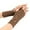 Khaki, variant on Women Thermal Outdoor Warm Windproof Elastic Touchscreen Compatible Winter Mittens, Grey