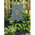 thumbnail image 2 of JSDART Colorful Pattern Morocco Traditional Moroccan Mosaic Geometry Alhambra Garden Flag Decorative Flag House Banner 28x40 inch, 2 of 2