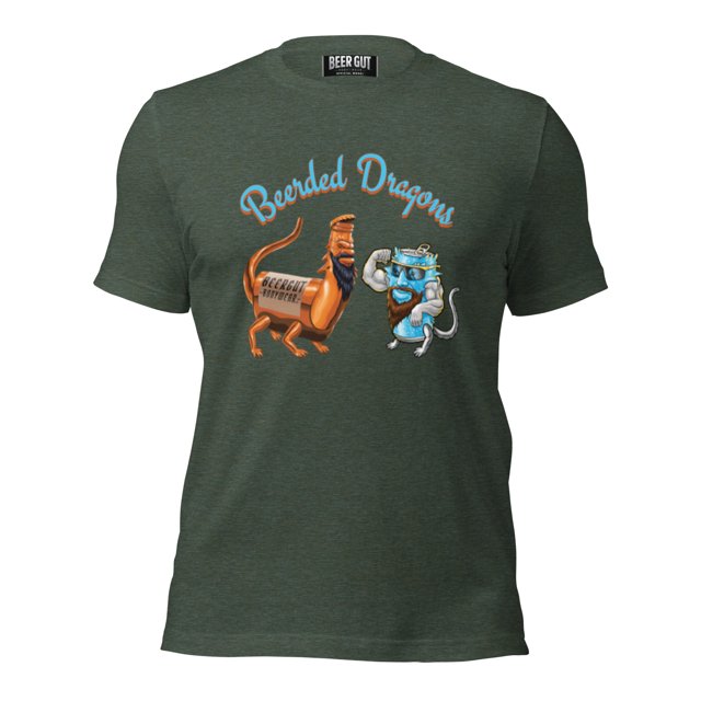 Beerded Dragons Unisex t-shirt