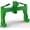 green, variant on Historyli 3-Point Quick Hitch for Tractors with 3000 LBS Lifting Capacity,Compatible with Category 1 and 2 Tractors,Includes 2 Receivers,Attachment Between Lower Arms,Red