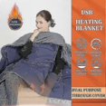 thumbnail image 4 of 2026 Electric Blanket Multifunctional Heating Blanket Winter Usb Electric Blanket Women's Heating Vest 6 Heating Zones Outdoor Thermoelectric Shawl, 4 of 5