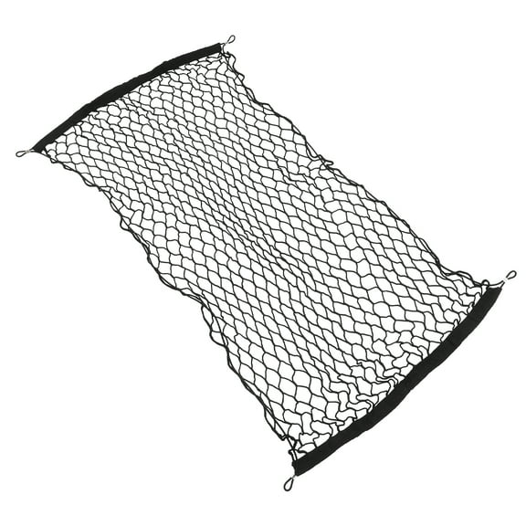 DEEPCRAFF Cargo Net For Pickup Truck Bed Black Organization 1Pcs 35.4x15.7x0.4In