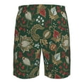 thumbnail image 6 of Kdxio Red Leaves Pattern Mens Casual Shorts - Drawstring Summer Beach Sports Shorts for Men, 6 of 9