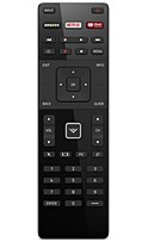 Vizio Xrt122 Remote Control For Hdtv Batteries Not Included Walmart Com Walmart Com