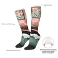 thumbnail image 4 of Susaid Black Cat Pink Bathroom Print Thermal Winter Socks for Men and Women, Warm Crew Hiking Socks, for Boots and Outdoor Activities, 4 of 6