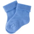 thumbnail image 4 of Lian LifeStyle 1 Pair Children Wool Crew Socks. , Soft and Durable HRL1801 Size 12M-24M (Blue) 1p-c8, 4 of 6