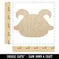 thumbnail image 2 of Charming Kawaii Chibi Goat Face Blushing Cheeks Wood Shape Unfinished Piece Cutout Craft DIY Projects - 4.70 Inch Size - 1/8 Inch Thick, 2 of 7