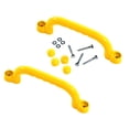 thumbnail image 4 of figatia 2 Pieces Playground Accessories Playroom Ladder Handles Playground Handle yellow, 4 of 9