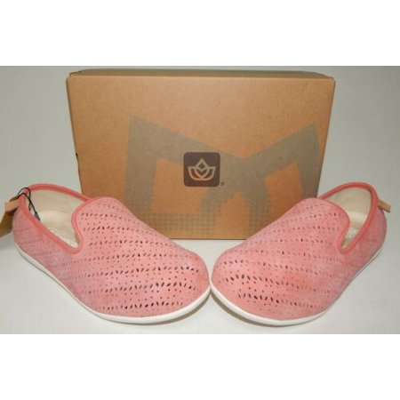 Spenco Bailey Size US 6 W WIDE EU 36 Women's Suede Ballet Flat Shoes Terra Cotta