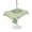 Green, variant on Outdoor Tablecloth with Umbrella Hole for Patio/Picnic/Party/Camping, Green Floral Waterproof Table Cloth Rectangle Table Cover Washable, round Floral Ethnic Abstract Patterned (60"x 120")