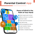 thumbnail image 4 of EmojiKidz Kids Smartwatch Pink, GPS Calling, Camera, School Mode, 1.5 in Display, 4 of 13