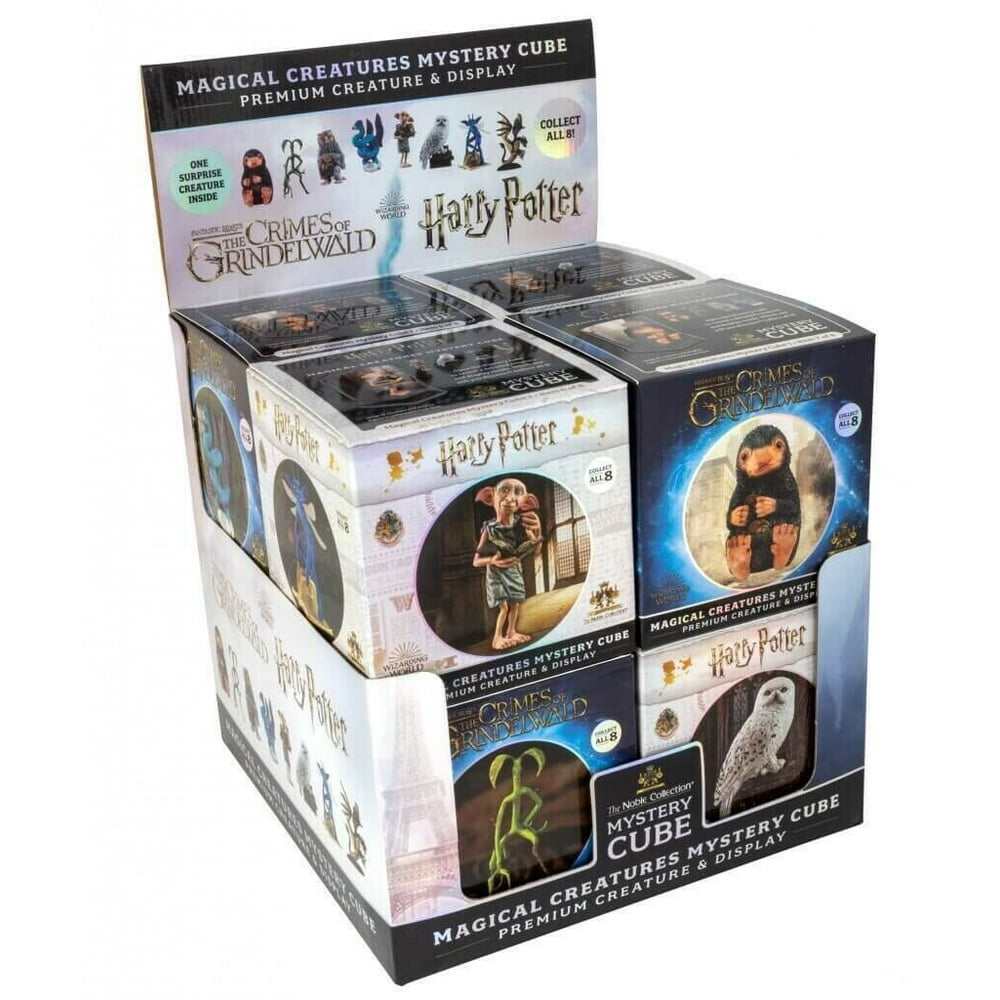 Harry Potter Magical Creatures Mystery Cube Full Set Of 8 Unique Noble