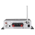 thumbnail image 4 of Amplificador de potencia de altavoz de audio digital Bluetooth A7 FM con control remoto/USB/MP3, 4 of 12