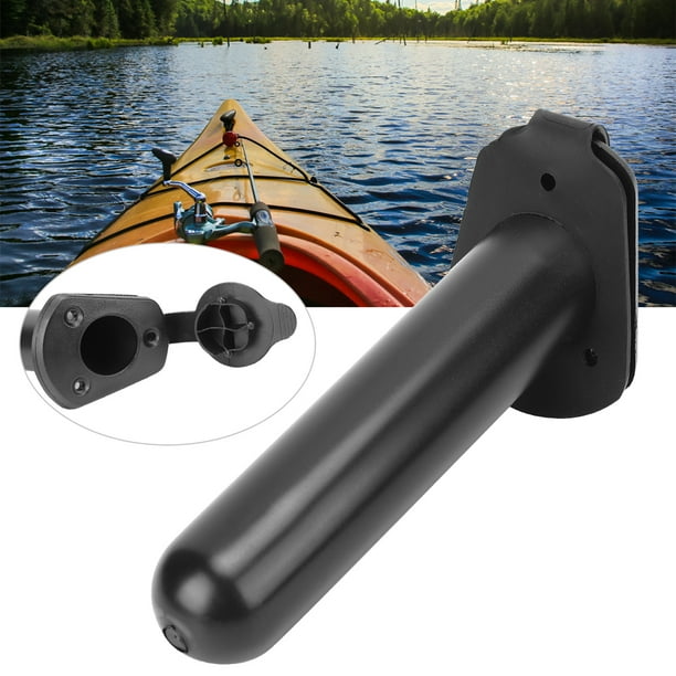 Lightweight Kayak Fishing Rod Holder, Fishing Flush Mount, Black For Any  Kayaks Canoe Kayak Fishing Rod Holder
