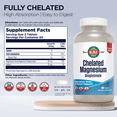 KAL Chelated Magnesium Bisglycinate, Magnesium Supplement for Relaxation, Bone Health, Nerve