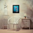 thumbnail image 4 of Vitaletti, Carolee 12x14 Black Modern Framed Museum Art Print Titled - Colorful Jellyfish II, 4 of 5
