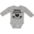 thumbnail image 3 of Inktastic I Have a Fuzzy Daddy Beard Boys or Girls Long Sleeve Baby Bodysuit, 3 of 5