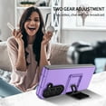 thumbnail image 5 of Decase Stereo Stand Folding Mobile Phone Case Compatible with Samsung Galaxy Z Fold 7 5G,Hard PC Material, Impact-Resistant and Drop-Resistant Shockproof Protective Phone Cover Fold7 Case,Purple, 5 of 10
