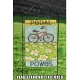 thumbnail image 4 of Toland Home Garden Pedal Power Flower Bicycle Flag Double Sided 12x18 Inch, 4 of 5