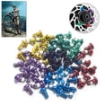 thumbnail image 5 of 12Pcs M5X9mm Disk Brake Rotor Bolts Steel T25 Bike Bicycle Brakes Disc Screws, 5 of 6