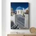 thumbnail image 6 of Santorini Sidewalk Premium Gallery Wrapped Canvas - Ready to Hang, 6 of 9