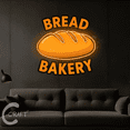 thumbnail image 3 of C-CRAFT Bread Bakery Acrylic Led Light Sign 25 inch for Bakery Wall Decor, Gift for Bakers, 3 of 4