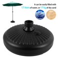 thumbnail image 2 of Parasol Base Plastic Outdoor Patio Yard  Shape Fillable Umbrella Stand Holder, 2 of 8